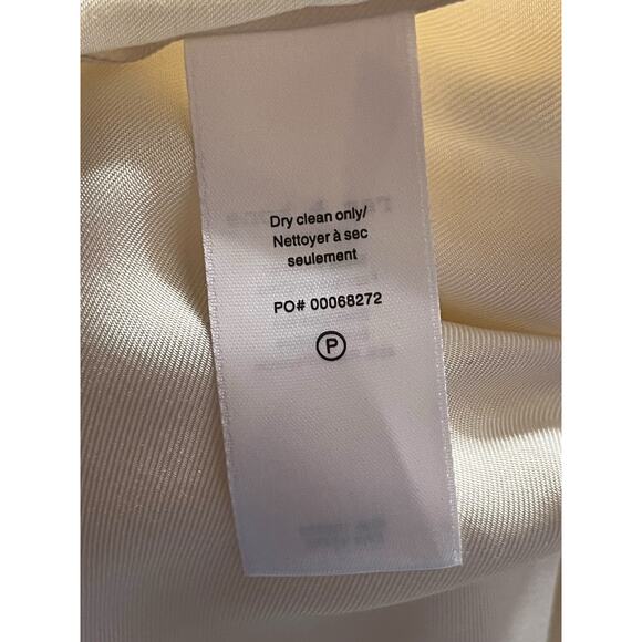 Rag & Bone top Robin silk blend blouse ivory size Medium M - Picture 6 of 7